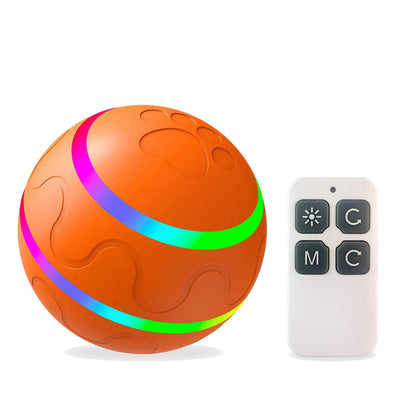 Smart Wicked Ball Toy: Intelligent Self-Rotating Ball for Cats