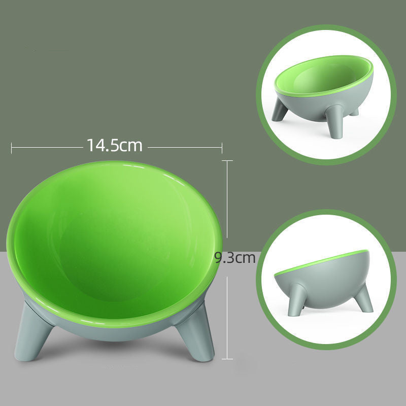 Modern Nordic Elevated Pet Bowl – Comfortable Dining for Dogs, Cats & Bunnies