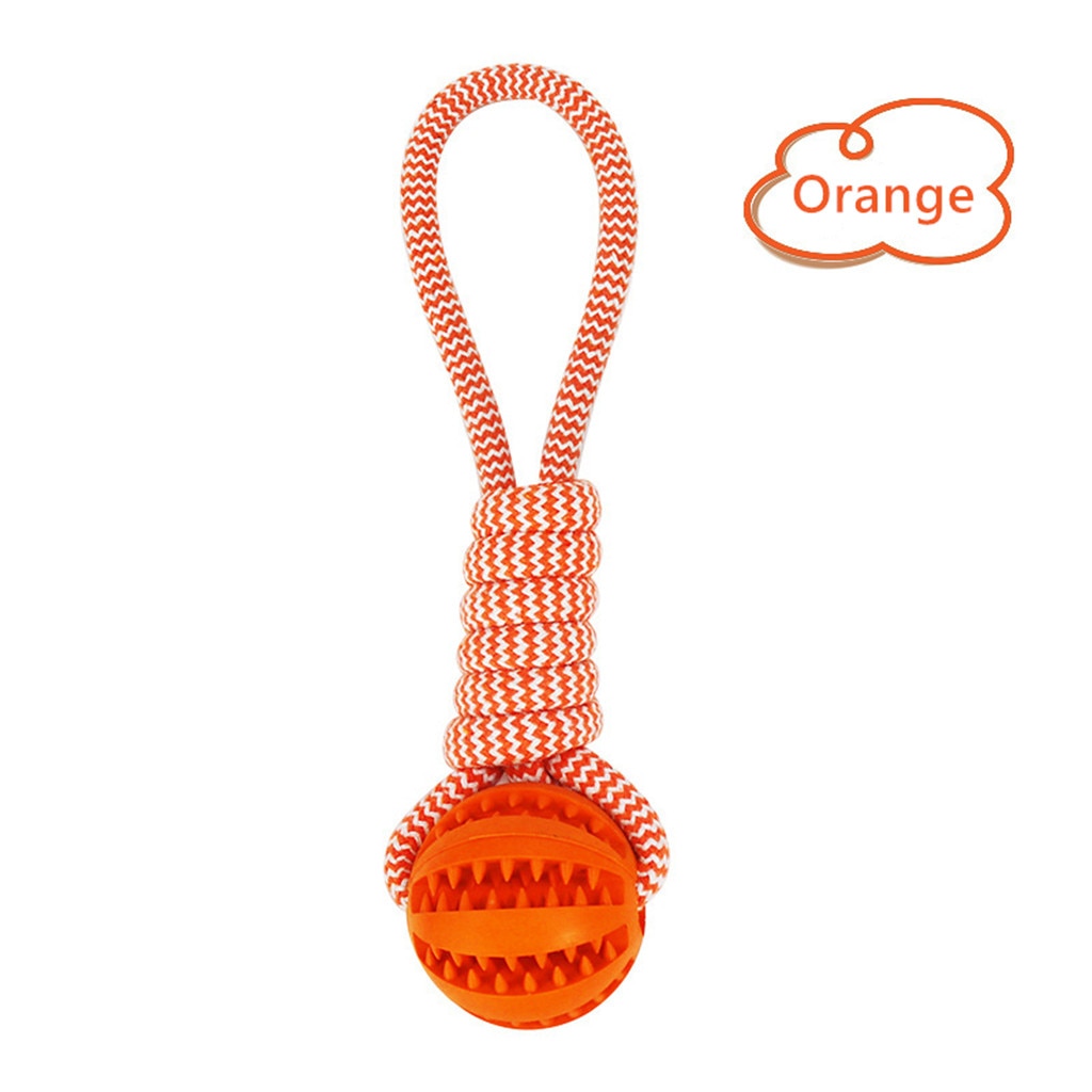 Bite-Resistant Rubber Dog Toy - Leaking Ball for Teeth Cleaning
