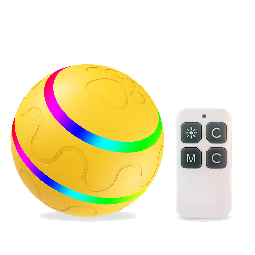 Smart Wicked Ball Toy: Intelligent Self-Rotating Ball for Cats