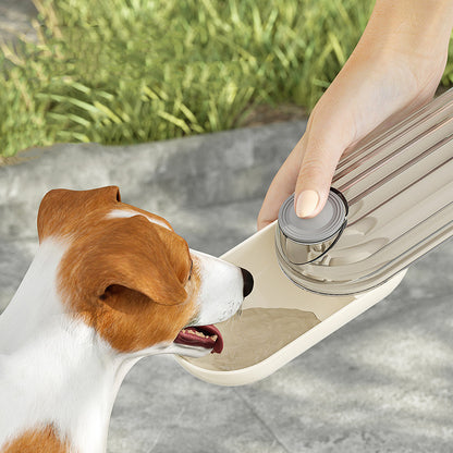 2-in-1 Segmented Travel Pet Cup – Fresh Water & Snacks for Your Dog Anywhere! 🐾