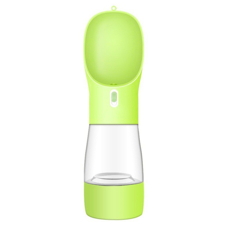 Portable Dog Water Bottle with Integrated Food Bowl