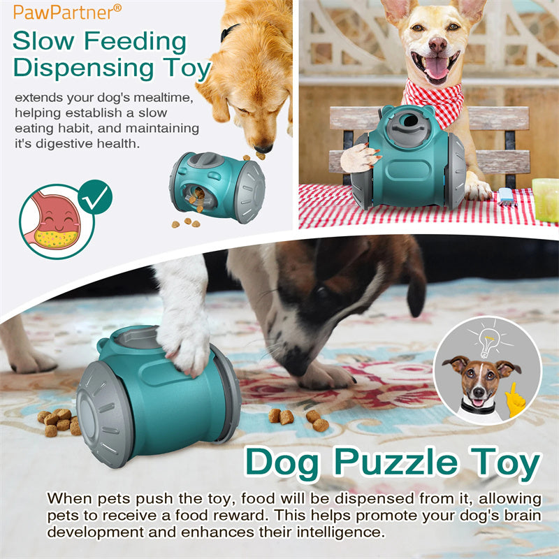 Interactive Dog Tumbler Toy: IQ-Boosting Slow Feeder for Dogs & Cats