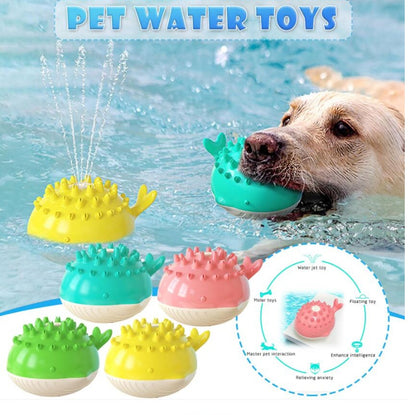 Electric Floating Water Spray Dog Toy: Smart Interactive Bathing Toy