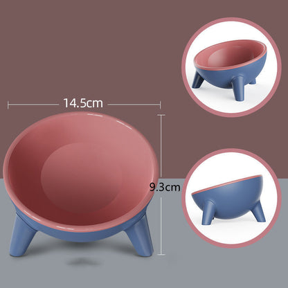 Modern Nordic Elevated Pet Bowl – Comfortable Dining for Dogs, Cats & Bunnies