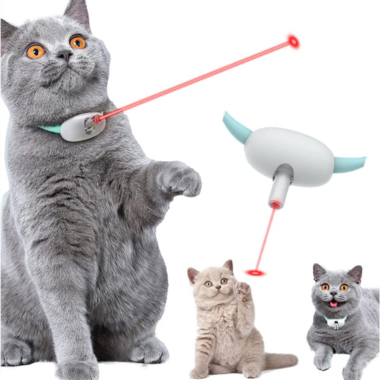 Smart Laser Cat Collar: Automatic Electric Teasing Toy for Kittens