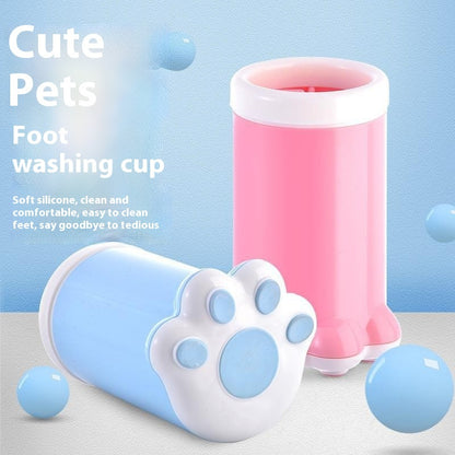 Portable Dog Paw Washer: Soft Silicone Foot Cleaning Machine for Pets