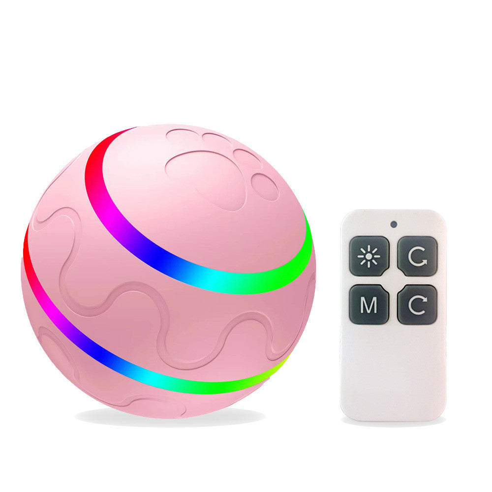 Smart Wicked Ball Toy: Intelligent Self-Rotating Ball for Cats