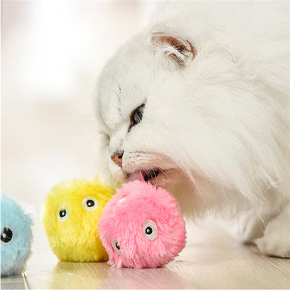 Smart Light-Emitting Cat Teasing Ball - Molar & Sound Toy for Pets